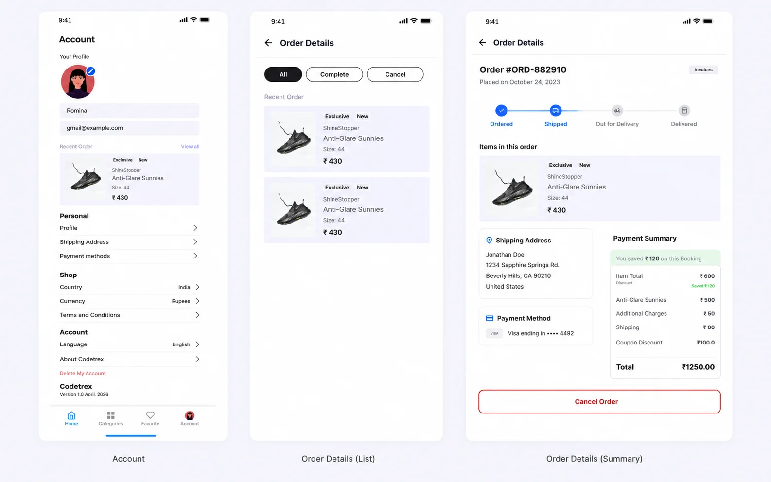 E-Commerce (App)