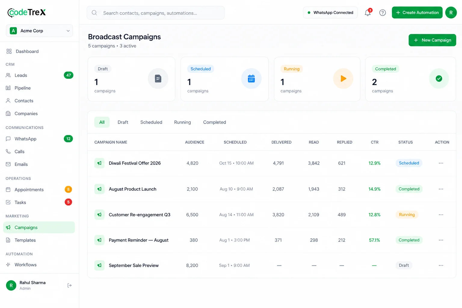 CRM (Web)