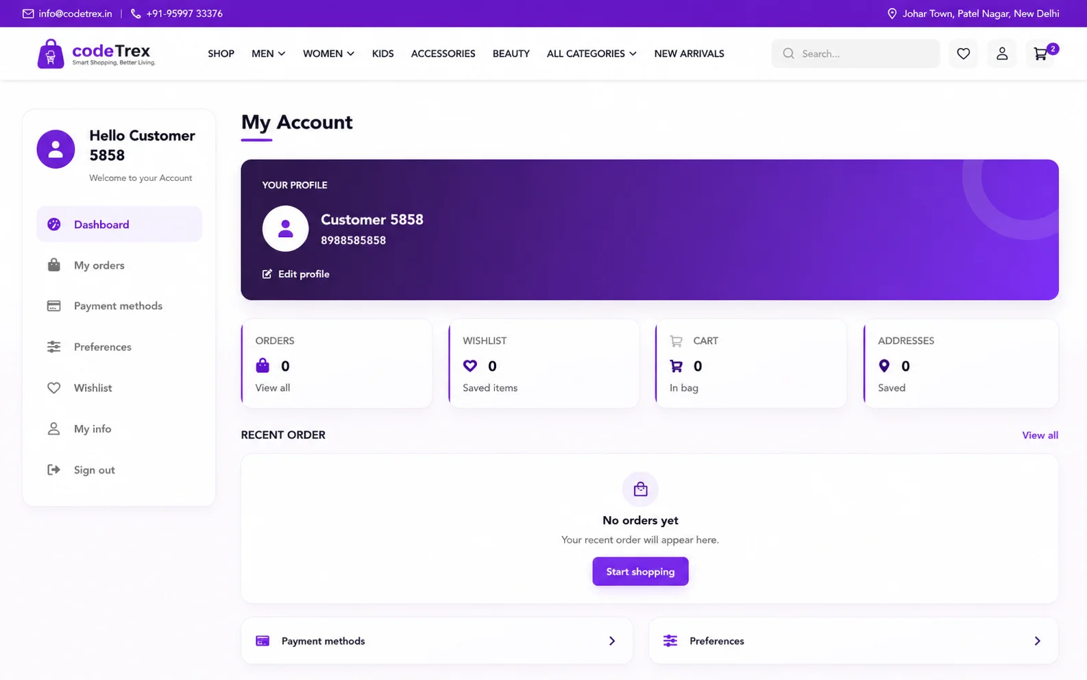 E-Commerce (Web)