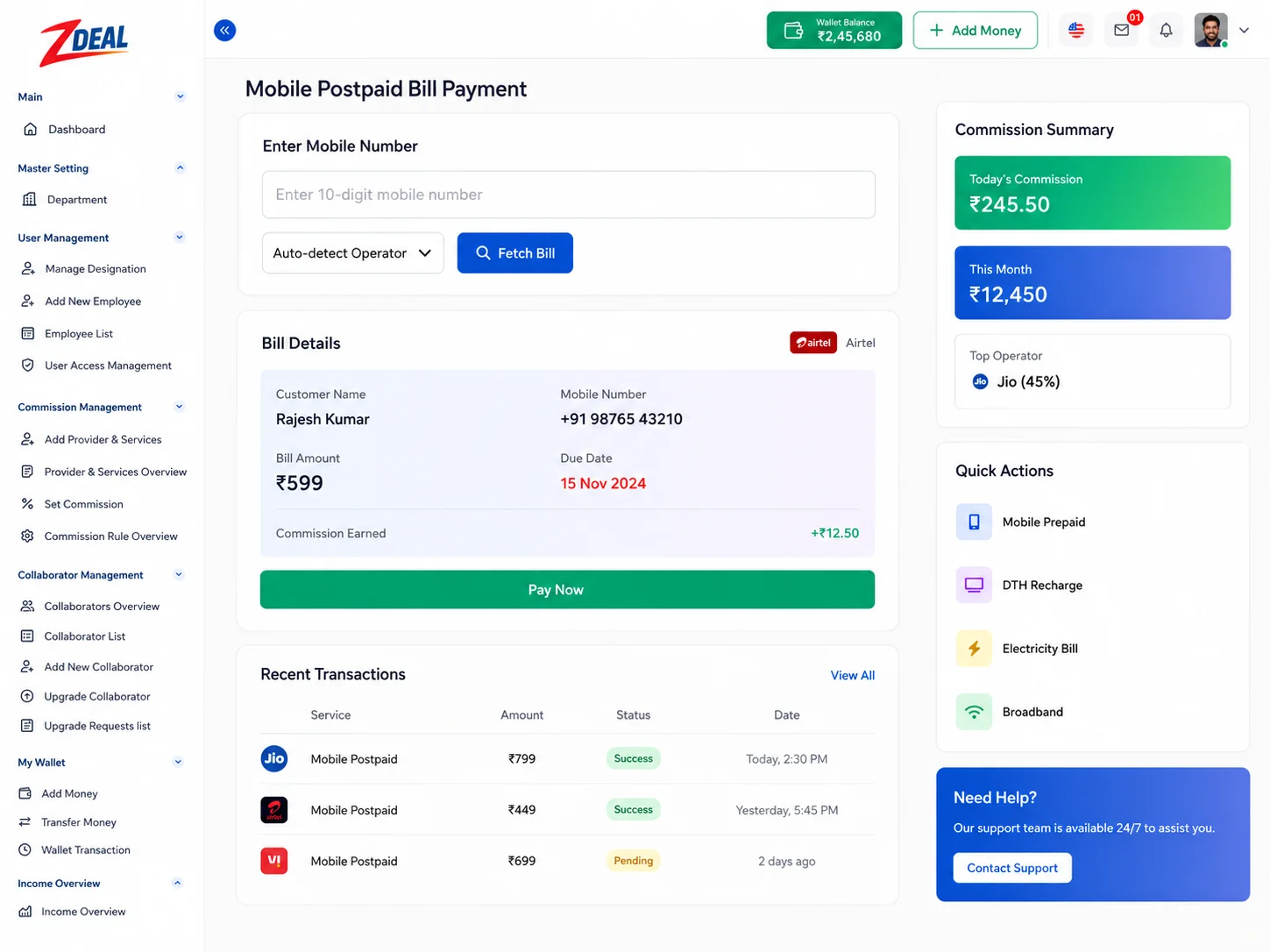 ZapDeal (Web)