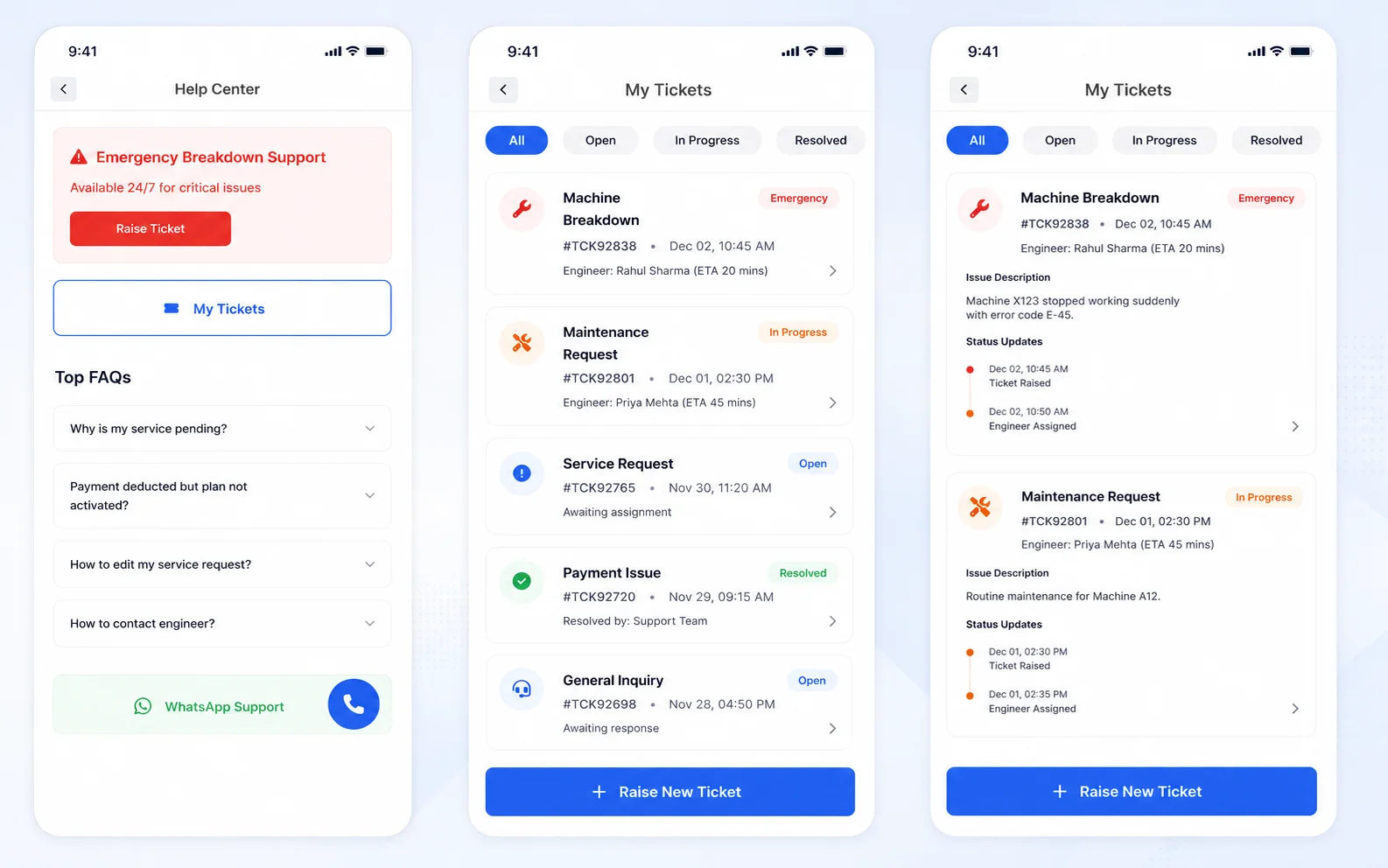 SS-Engineers (Service Man App)