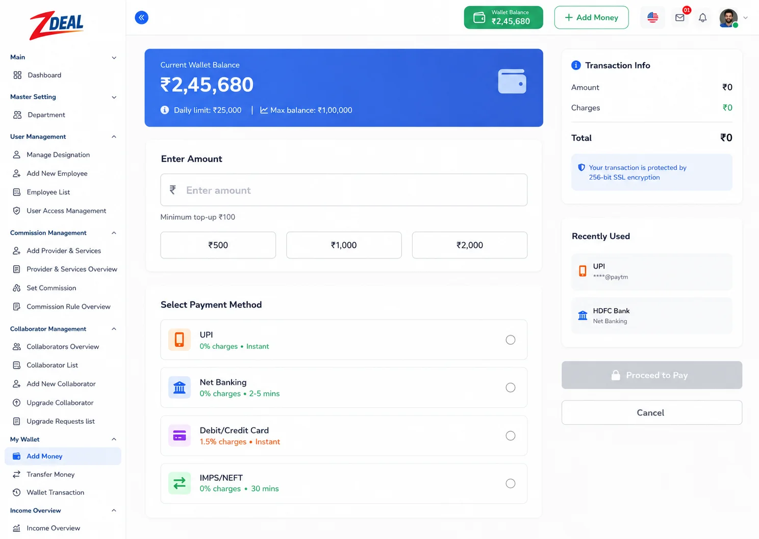 ZapDeal (Web)