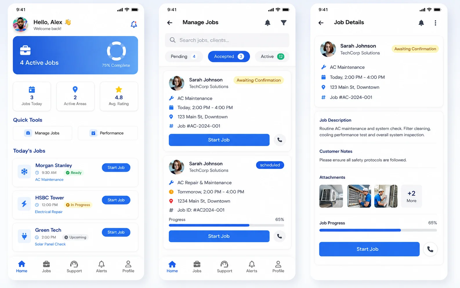 SS-Engineers (Service Man App)