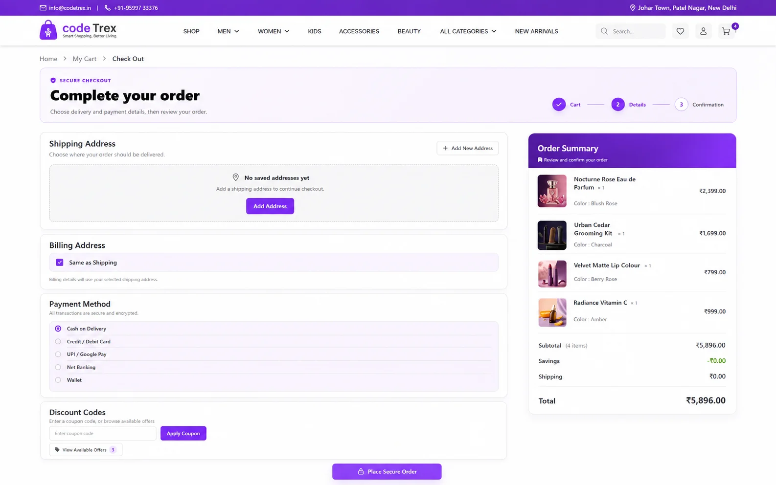 E-Commerce (Web)